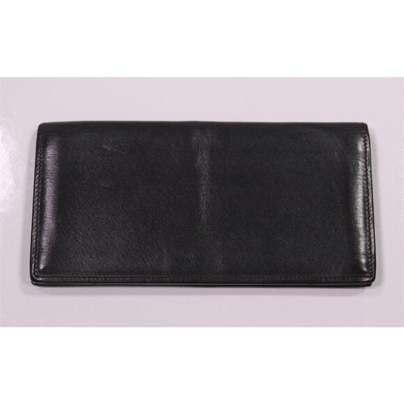 Dunhill London Black Leather Long Bifold Wallet - Picture 5 of 9